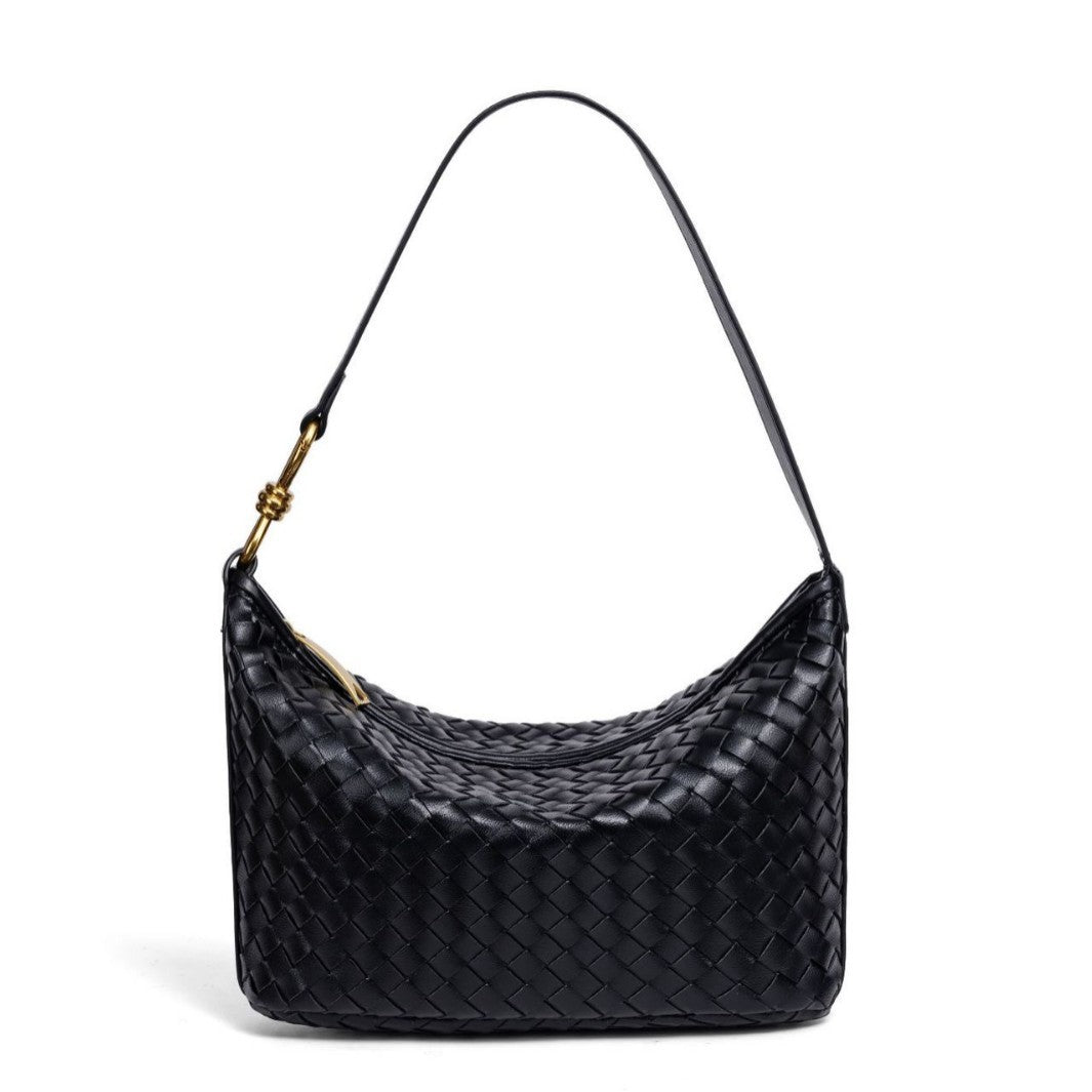 Stylish Woven Leather Handbag Stornfield