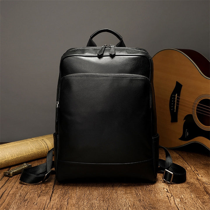More Elegant and Functional Backpack Made of High-Quality Leather Stornfield