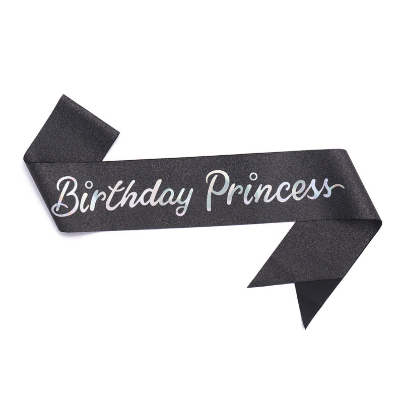 Women's Glittering Birthday Sash Stornfield