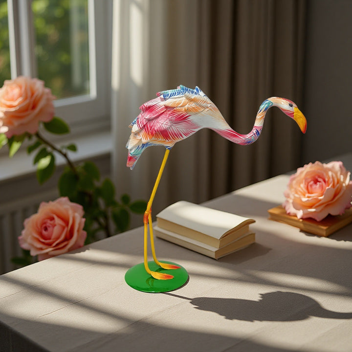 Artistically designed Flamingo sculpture Stornfield