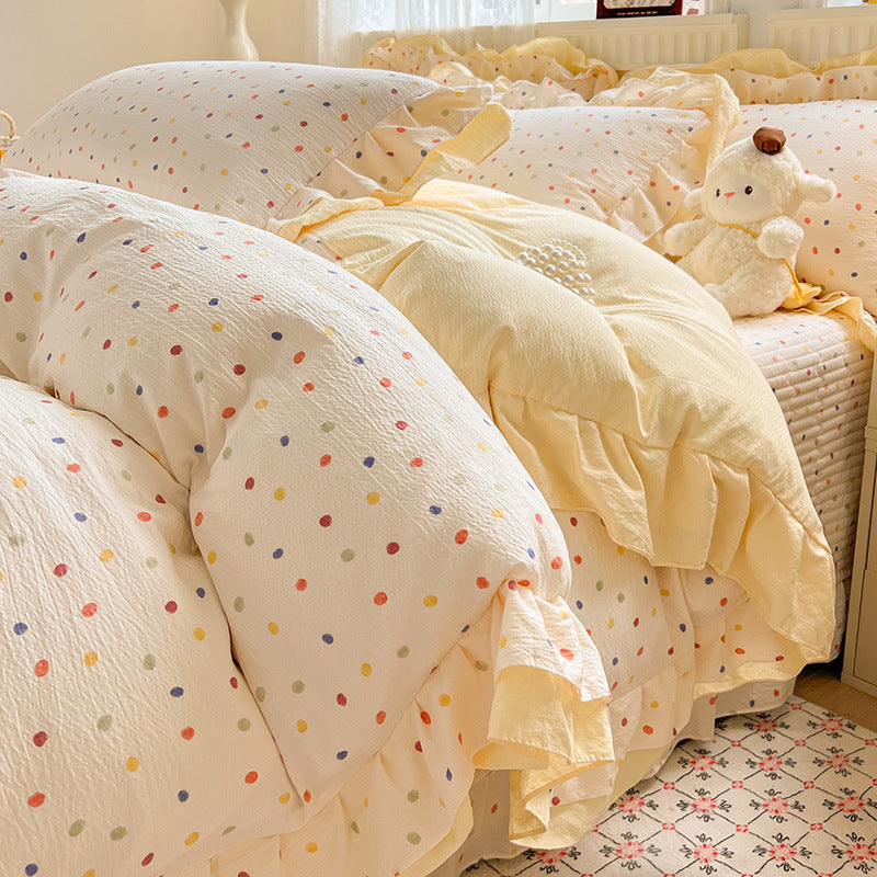 Playful Polka Dot Bedding Set