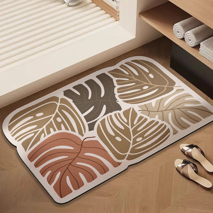 Modern Geometric Bath Mat