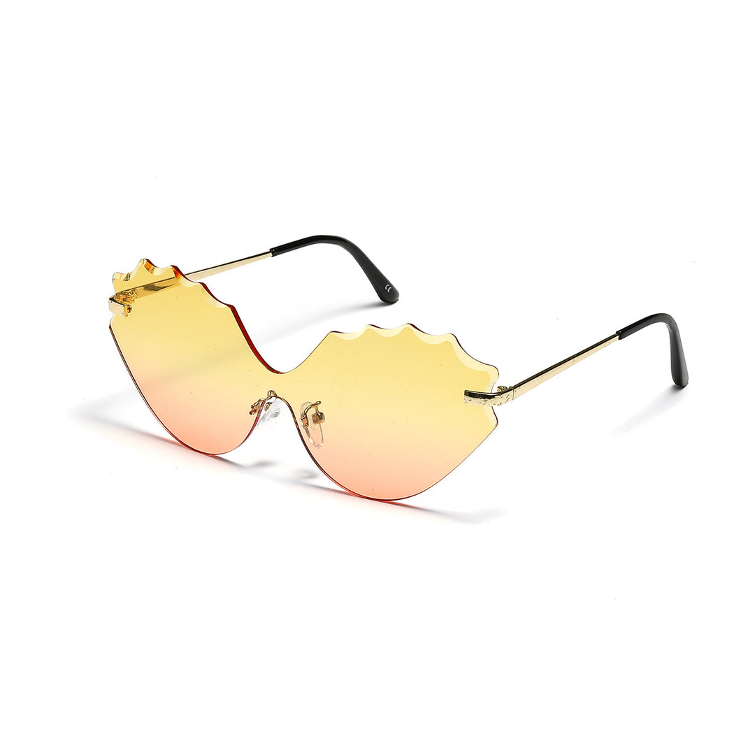 Women's Sunglasses with Unique Wave Design Stornfield