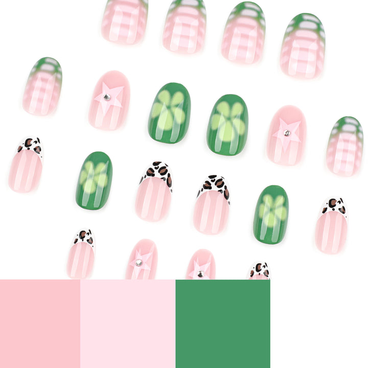 Artificial nail art with floral accents Stornfield