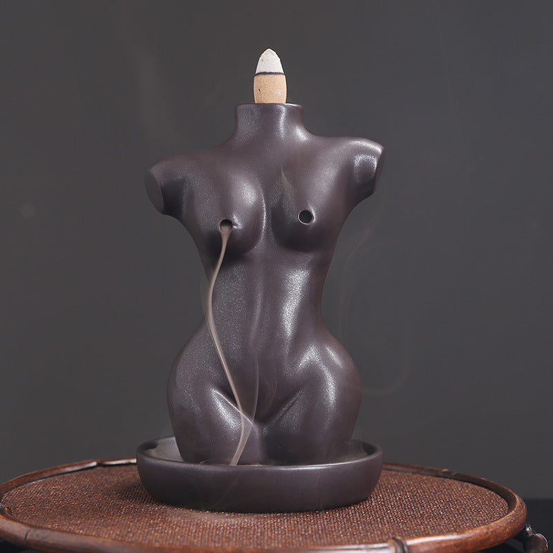 Artistic Body Sculpture Incense Holder