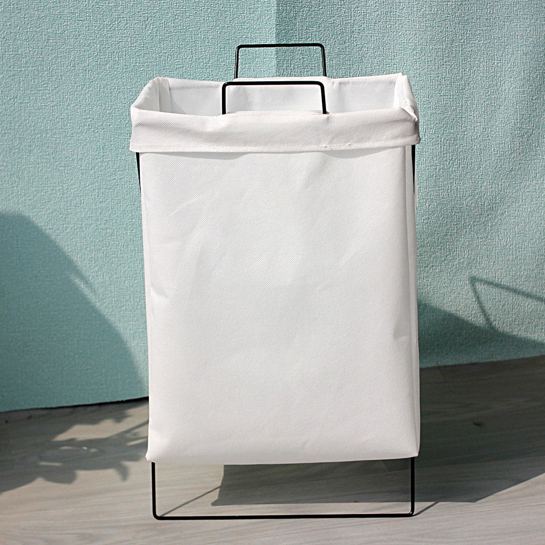 Decorative laundry basket with inspiring quotes Stornfield