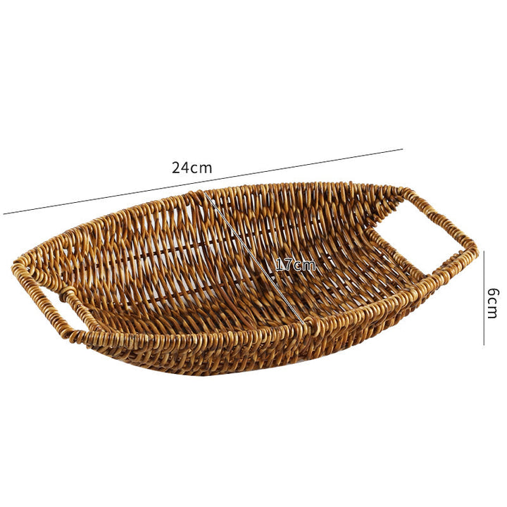 Handwoven Decorative Serving Basket Stornfield