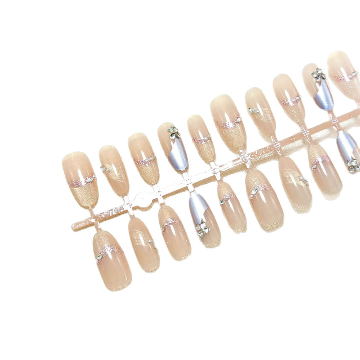 Luxury artificial nails with elegant accents Stornfield