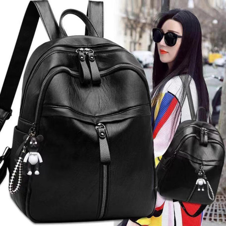 Stylish Leather Backpack Stornfield