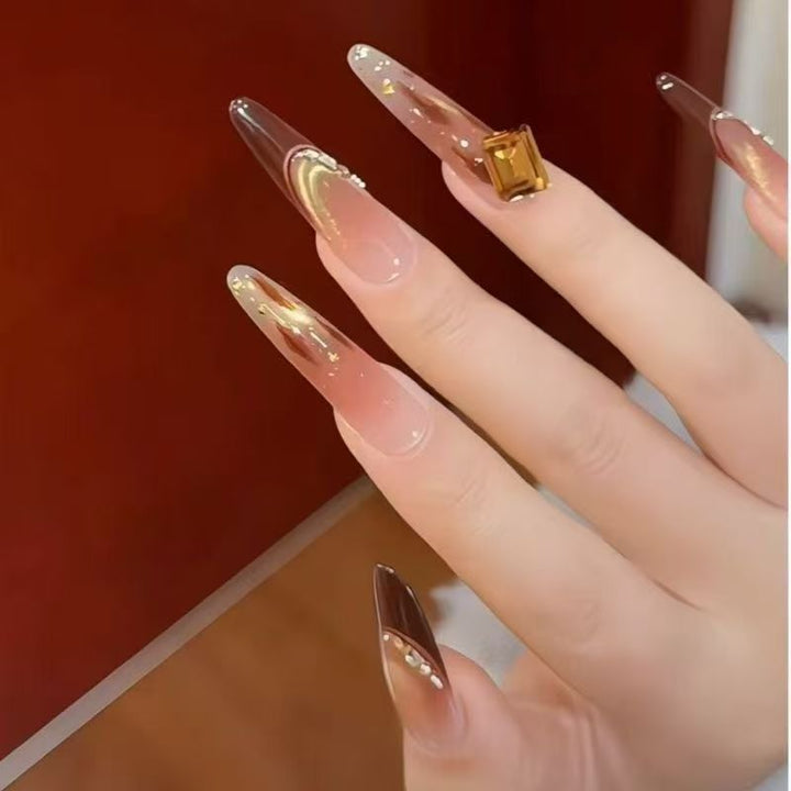 Elegant Stiletto Nail Art Tips