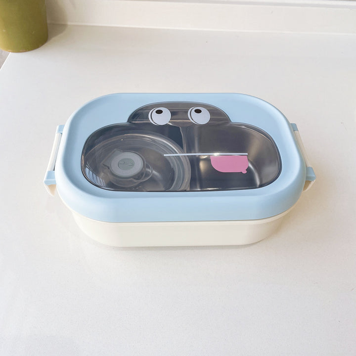 Playful Multi-Compartment Bento Lunch Box
