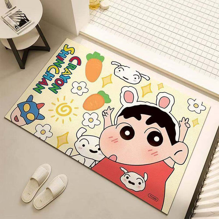 Cartoon-Themed Floor Mat