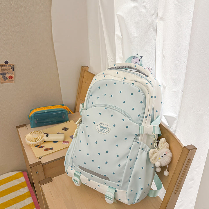 Star-Embellished Ergonomic Backpack Stornfield