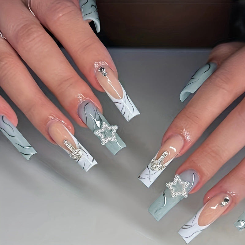 Elegant Decorative Acrylic Nail Enhancements Stornfield