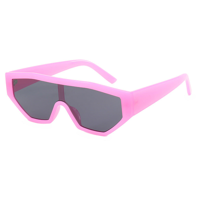 Ladies fashionable sunglasses in animal fur look Stornfield