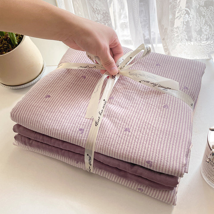 Decorative Floral Print Blanket