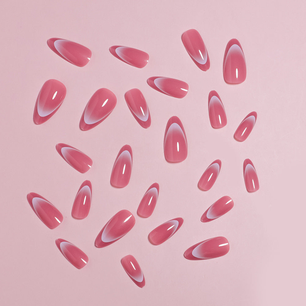 Elegant Almond-Shaped Press-On Nail Set Stornfield