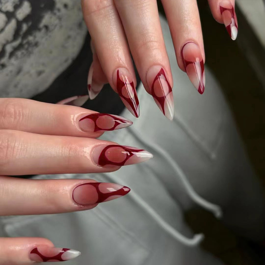 Artificial Stiletto Fingernails with Elegant Design Stornfield