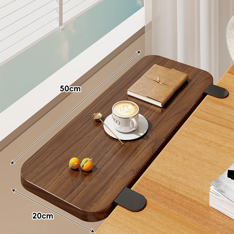Clamp-On Window Sill Desk Extension Shelf
