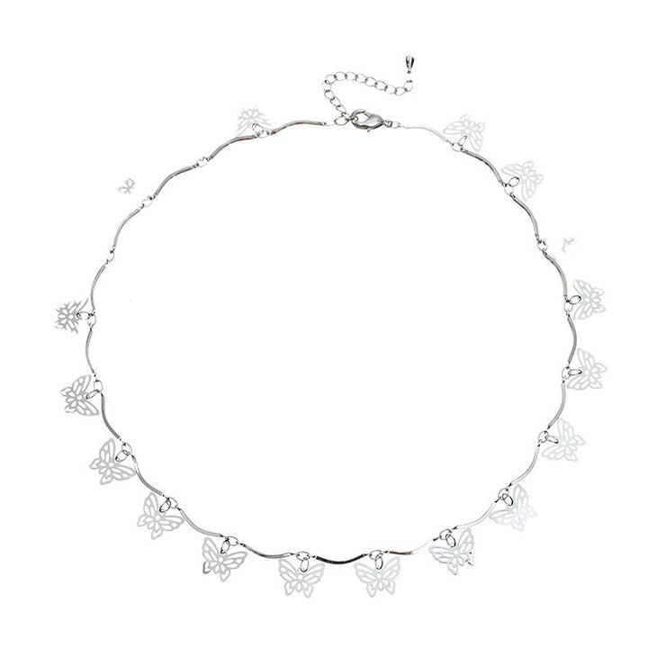 Butterfly Design Choker Necklace Stornfield