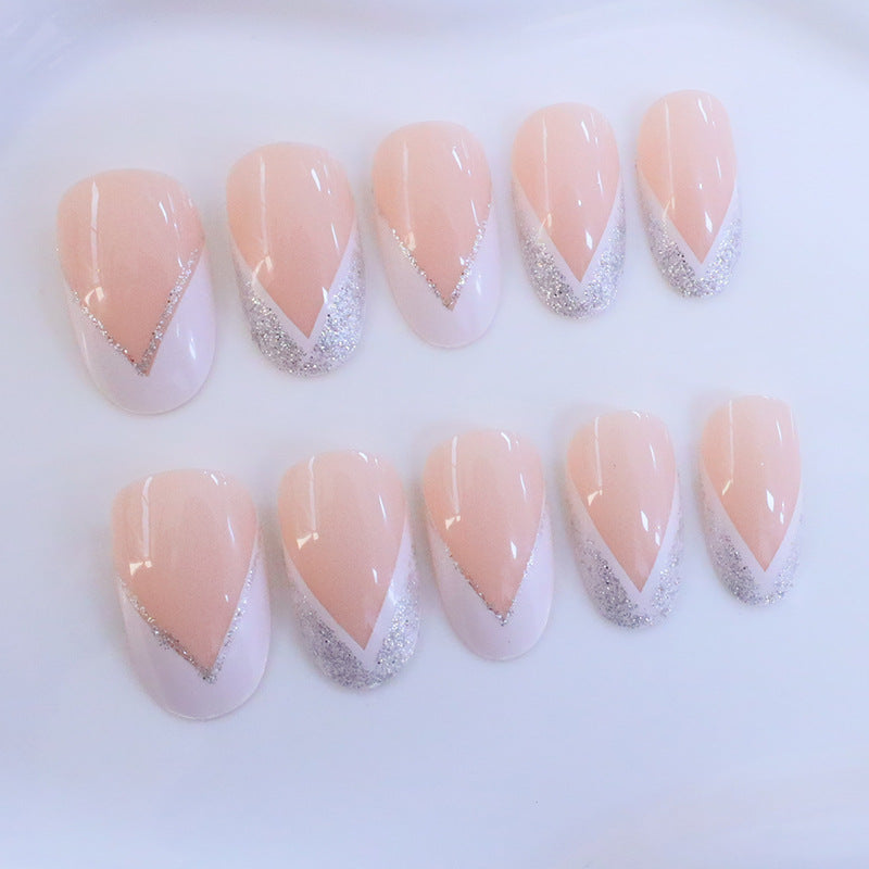 Elegant French Tip Acrylic Nail Enhancements Stornfield 1789915640