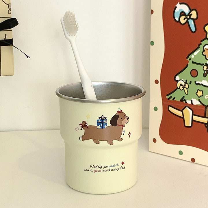 Toothbrush holder with cheerful dog design Stornfield