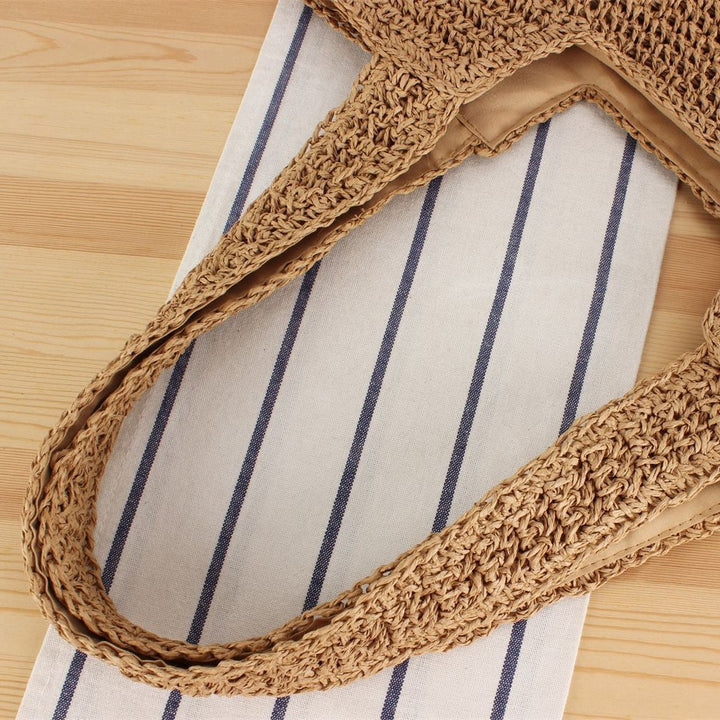 Casual Beach Bag Made of Refined Weave Stornfield