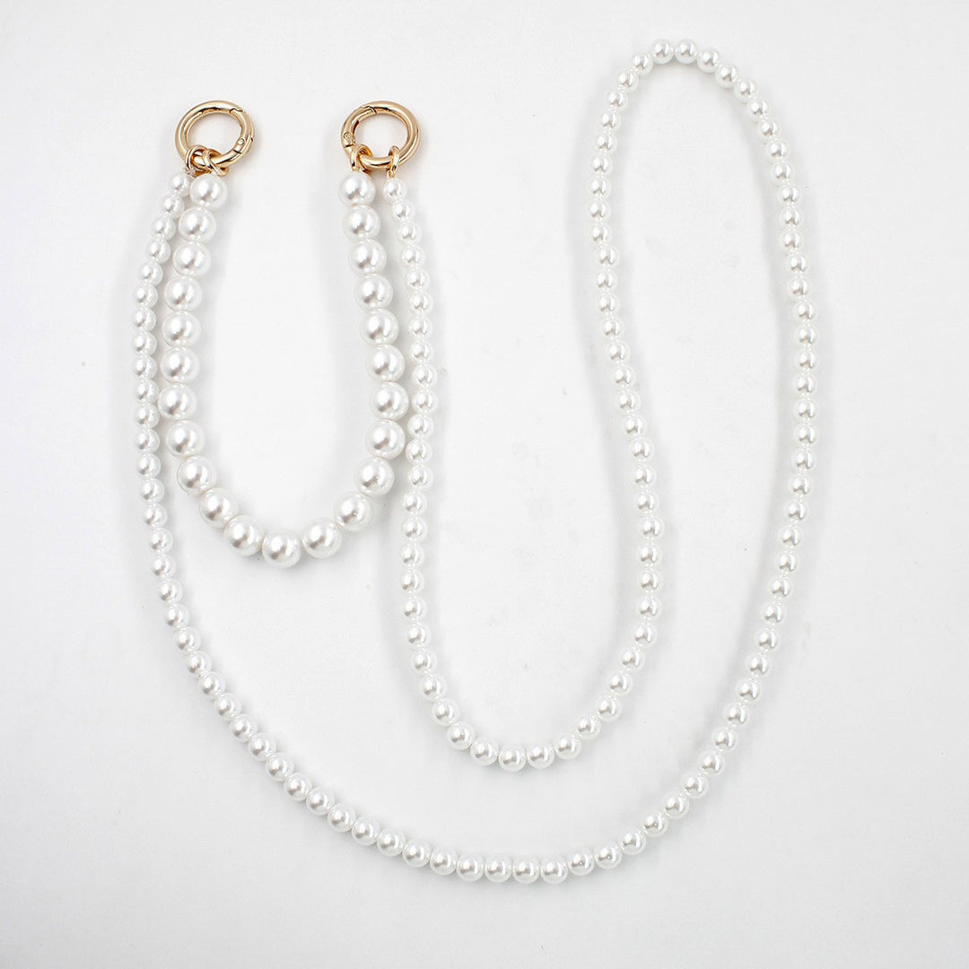 Stylish Pearl and Chain Necklace Stornfield