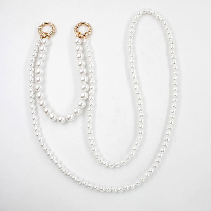 Stylish Pearl and Chain Necklace Stornfield