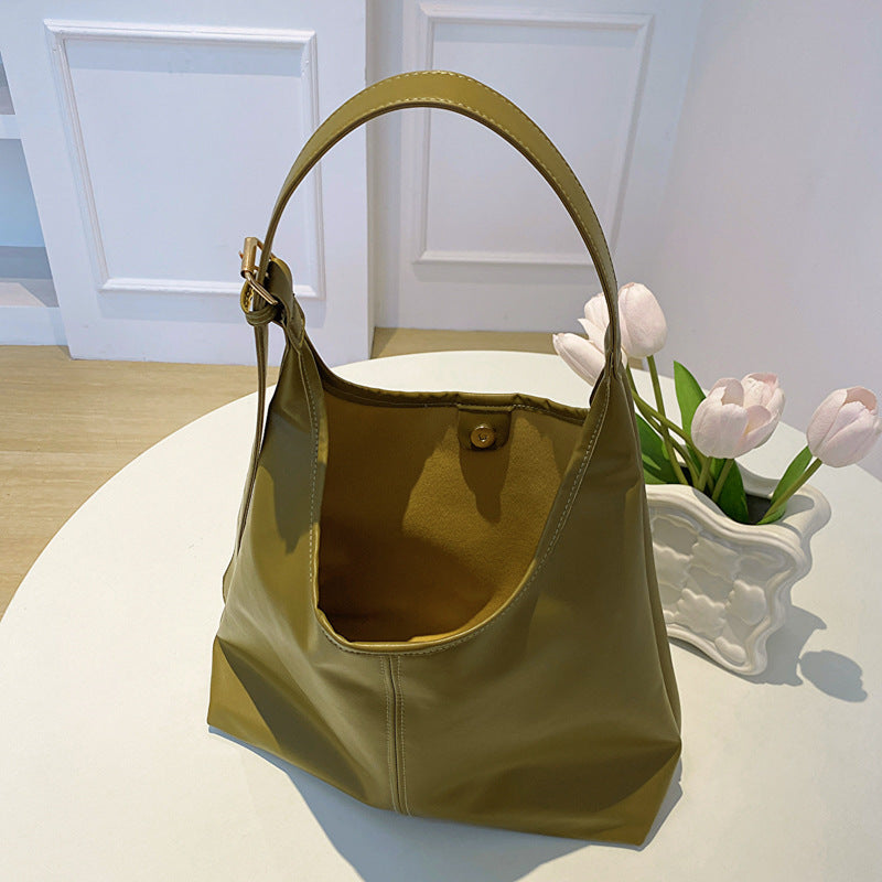 Sophisticated Leather Hobo Bag