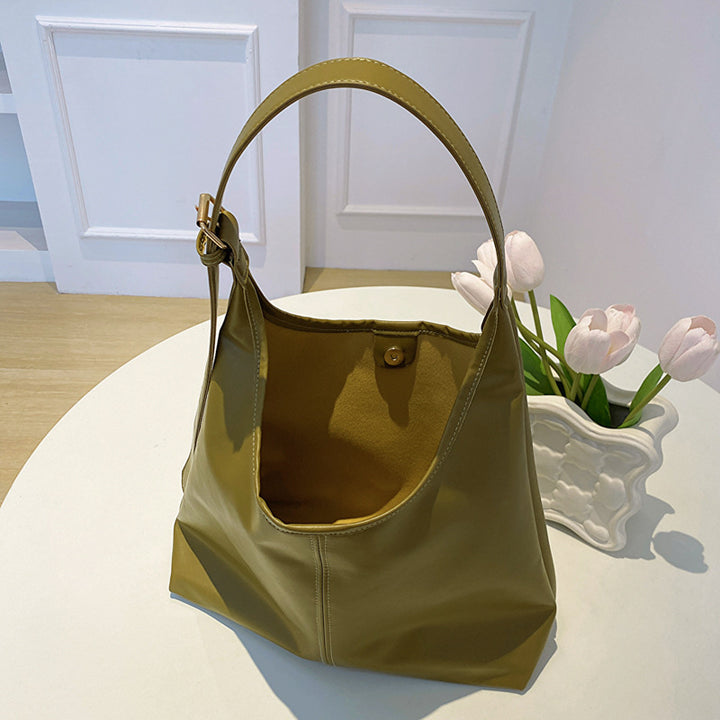Sophisticated Leather Hobo Bag