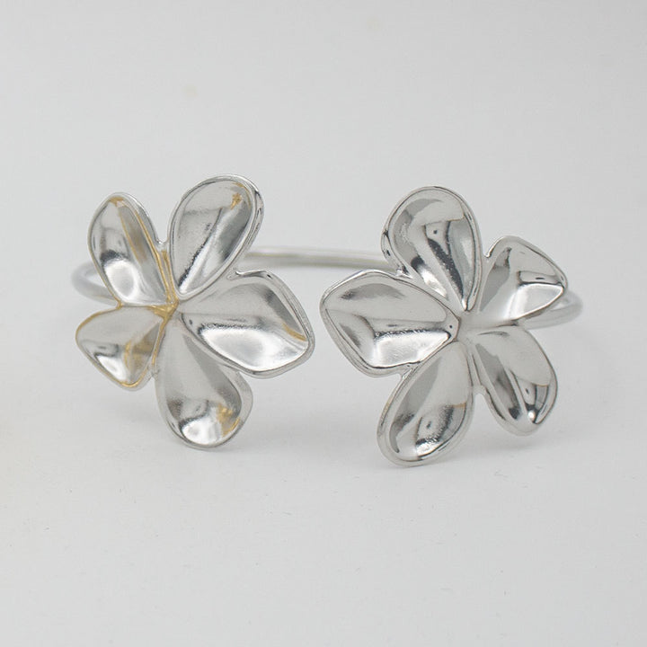 Elegant Flower Cuff Bracelet Stornfield
