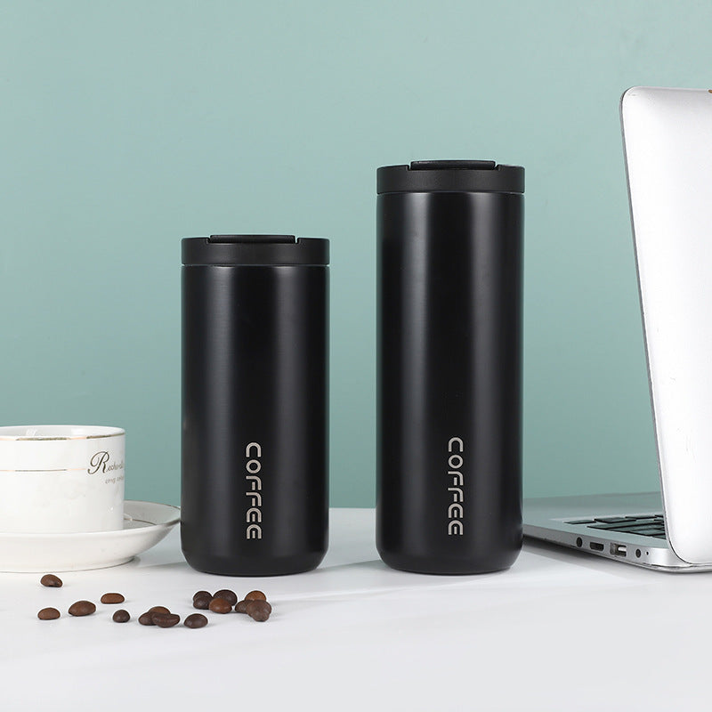 Women's insulated stainless steel coffee mug with elegant design and non-slip bottom Stornfield