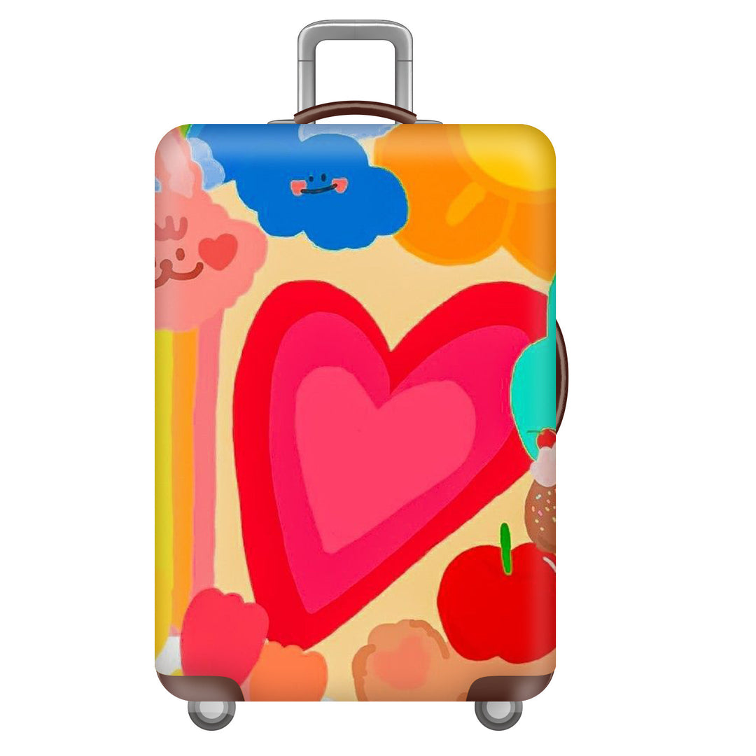 Women's Hard Shell Suitcase with Cheerful Stornfield Design