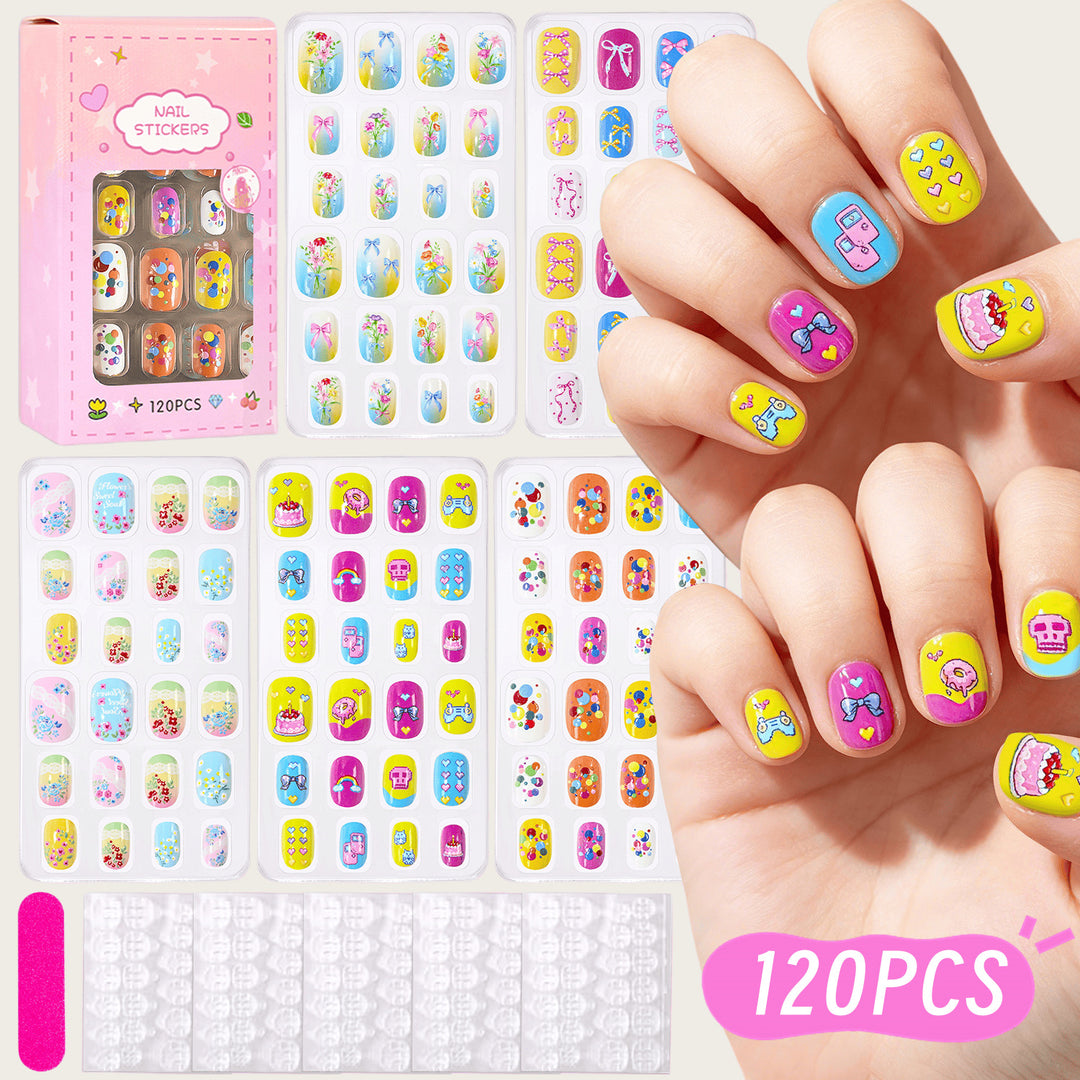 Decorative Cartoon-Themed Nail Sticker Collection Stornfield