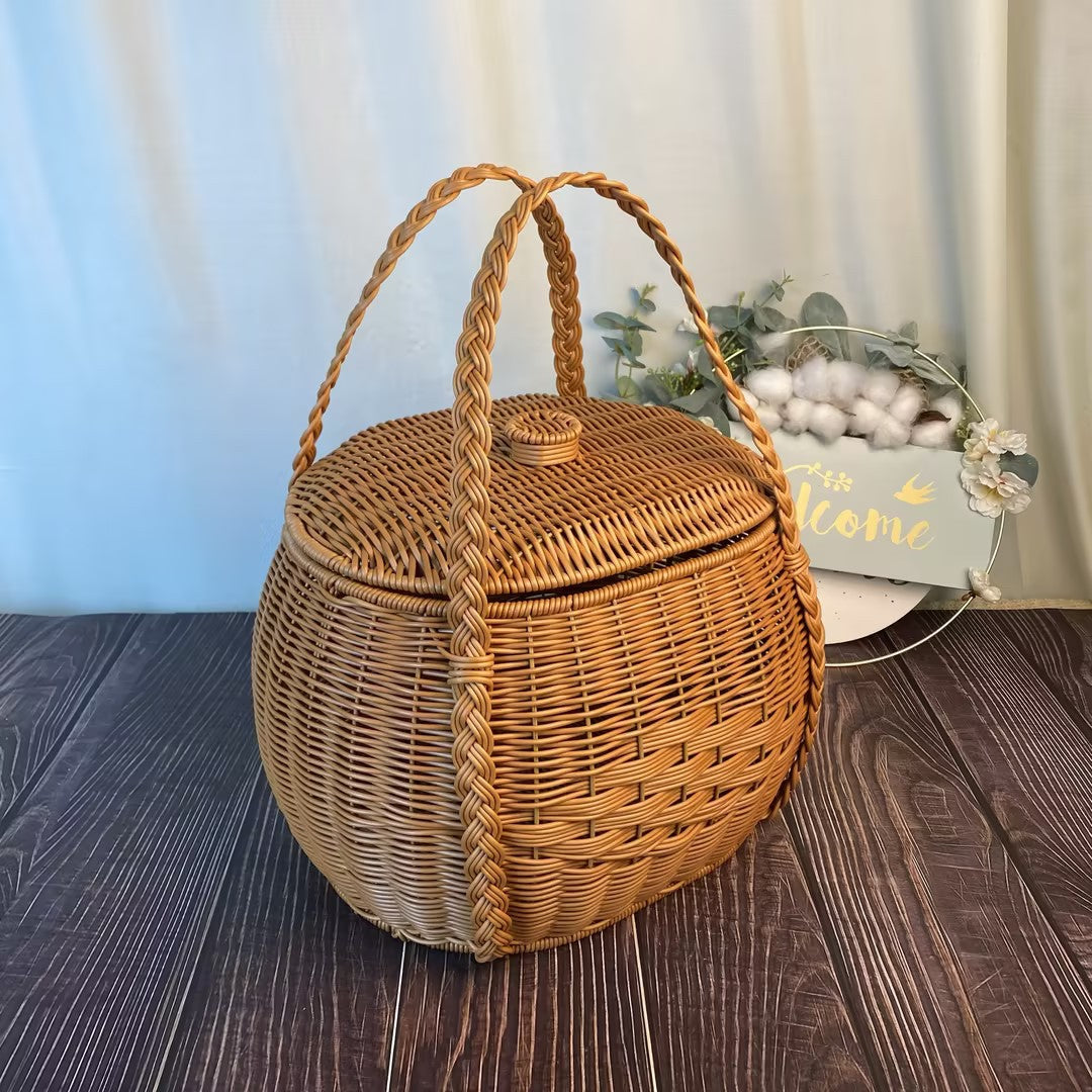 Handcrafted Woven Storage Basket Stornfield