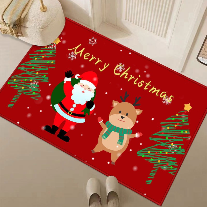 Christmas-Themed Decorative Floor Mat Stornfield