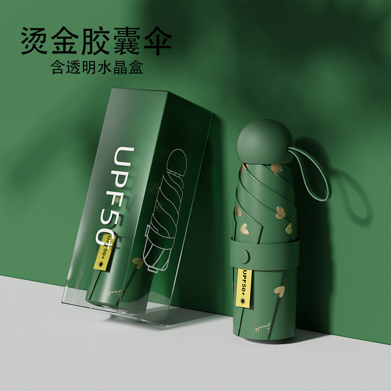 Ladies UV Protection Folding Umbrella with Innovative Design Stornfield