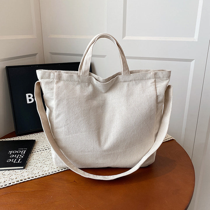 WoSoft Corduroy Tote Bag Stornfield