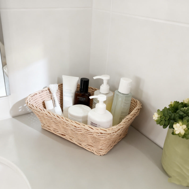 Natural Woven Storage Basket Stornfield