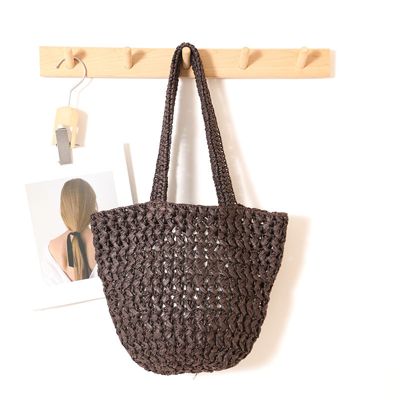 Hand-knotted cotton tote bag Stornfield