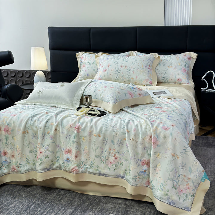 Floral Design Luxury Duvet Cover Set