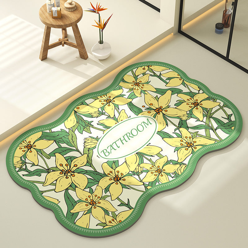 Decorative Flowers Rug