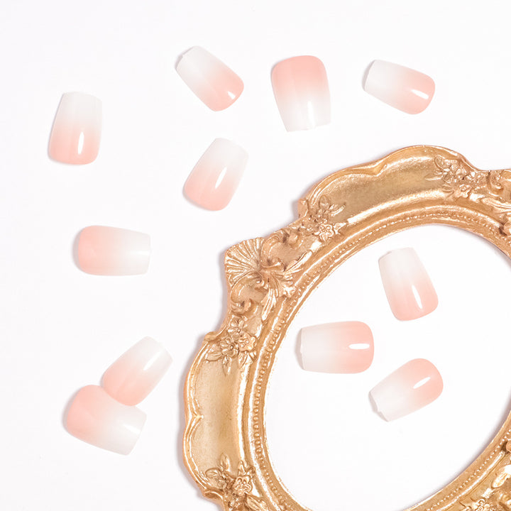 Elegant Ombré Press-On Nail Set Stornfield
