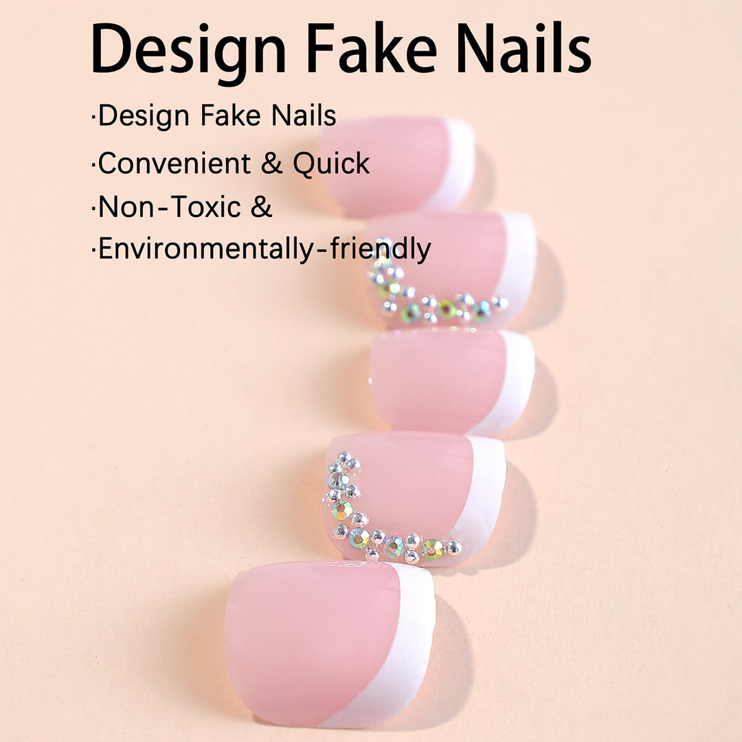 Nail Art Set with Glitter Accents Stornfield