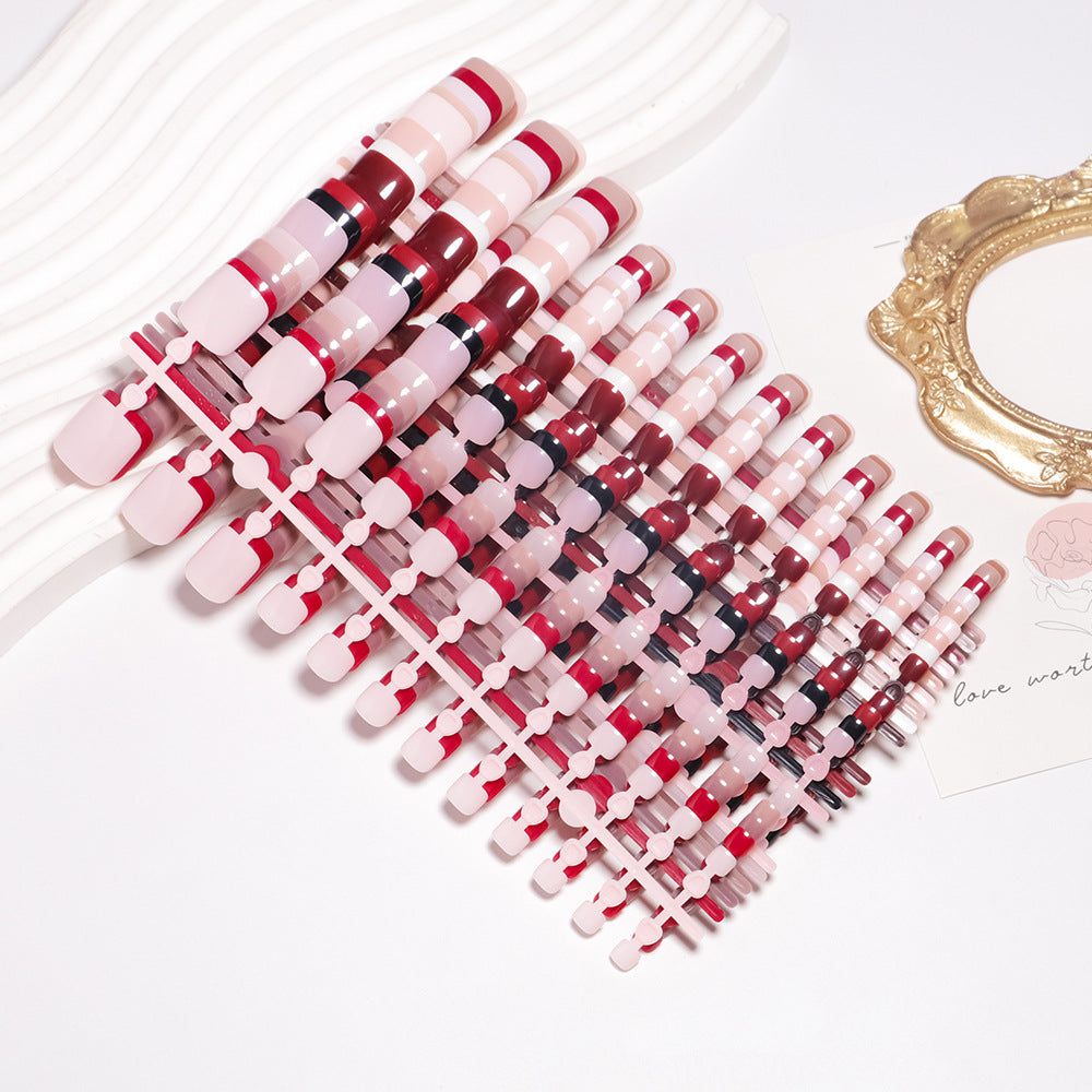 Premium Press-On Nail Art Set Stornfield