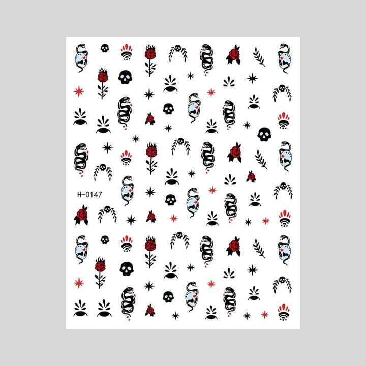 Creative Nail Art Transfer Stickers