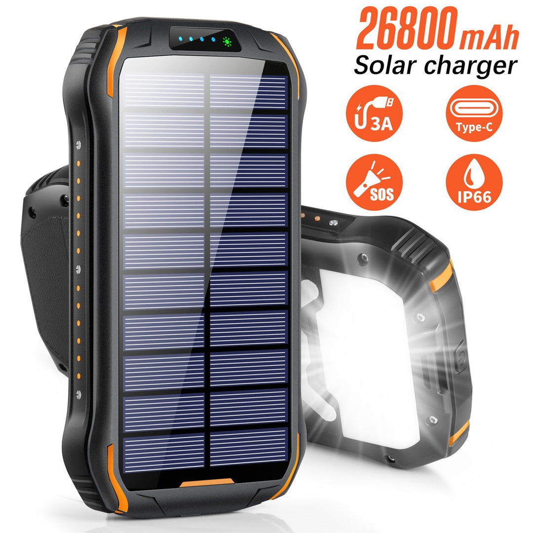 Solar power bank with high storage capacity and IP66 protection Stornfield