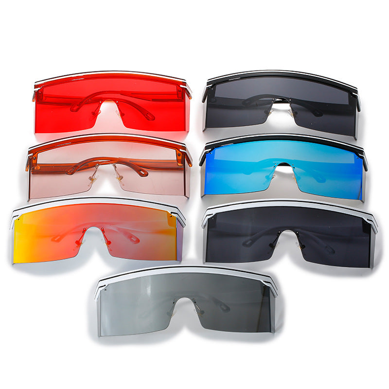 Women's Sporty Sunglasses with Futuristic Design and Unobstructed Field of View Stornfield