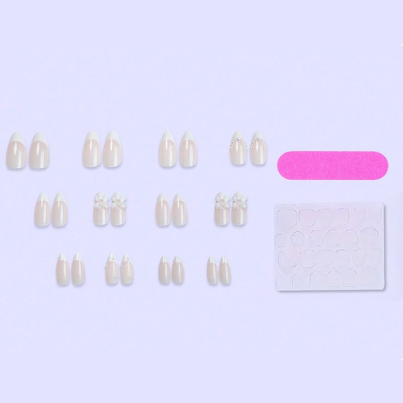 Artificial nail set with high-quality designs and elegant embellishments Stornfield